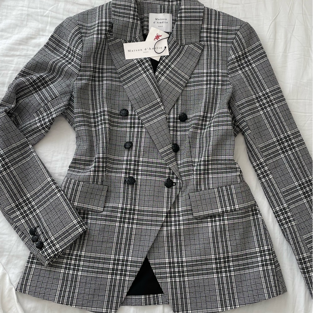 Maison d’Amelie  double breasted blazer medium